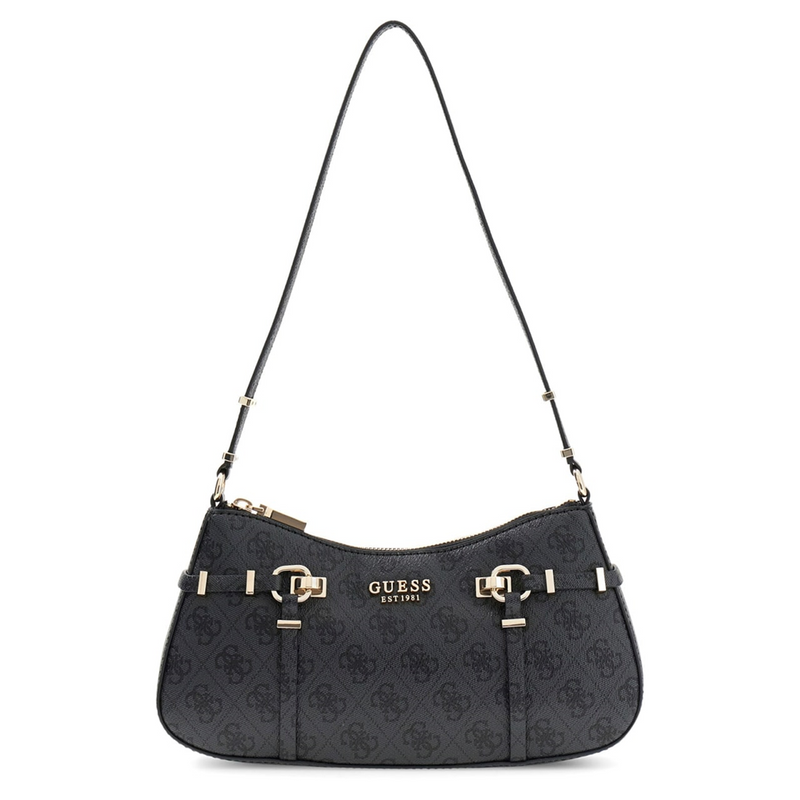 Guess Leona Coal Logo Shoulder Bag HWSG99-17180-CLO-zoom-