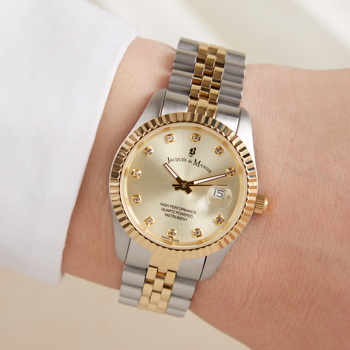 Jacques du Manoir Inspiration Gold Watch JWL01201