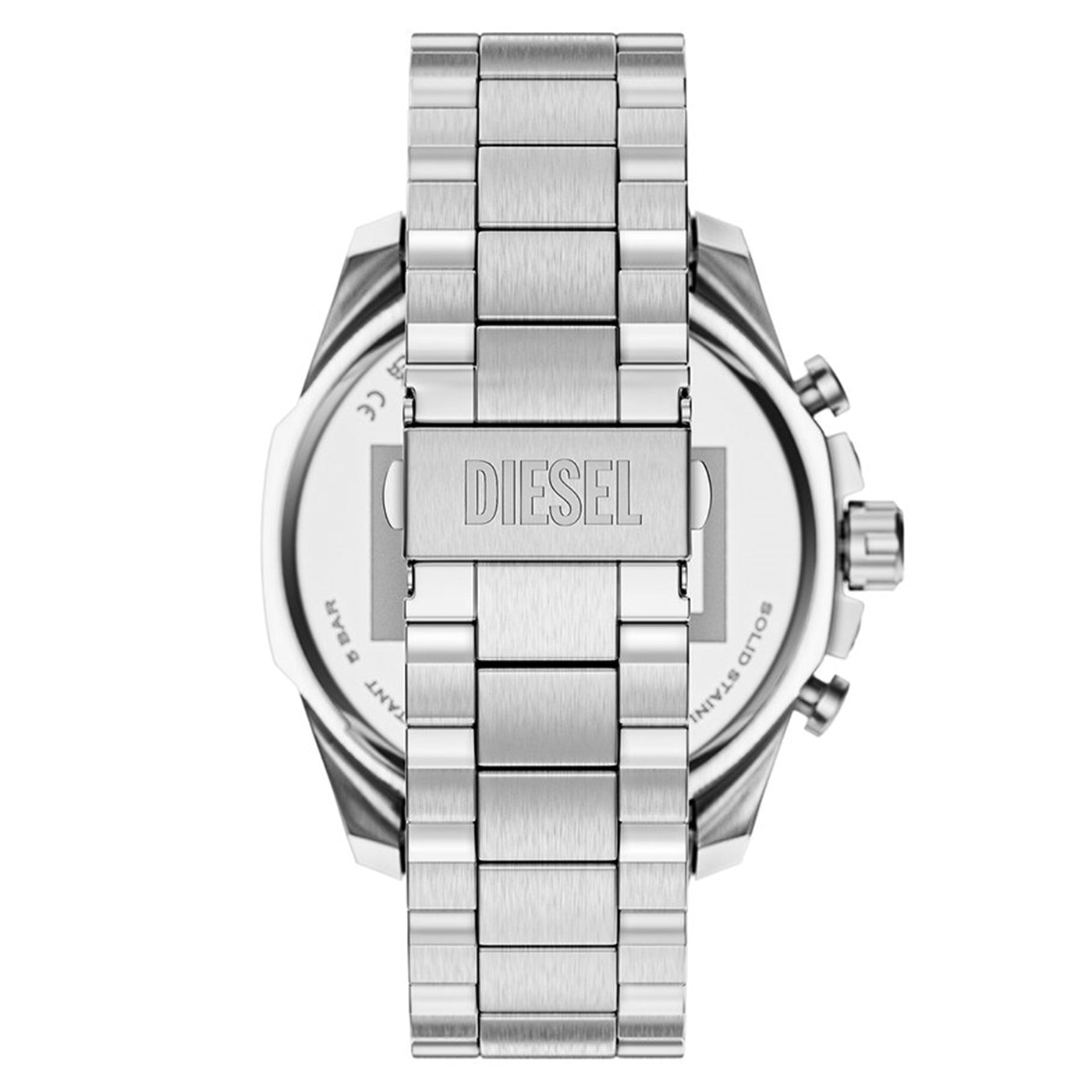 Diesel Mega Chief Slim Round Gold Dial Watch DZ4702