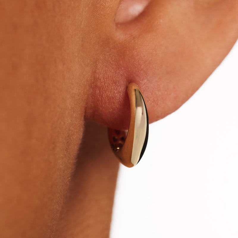 Isabel Bernard Rivoli Delene 14 Karat Gold Ohrringe IB360279-zoom-