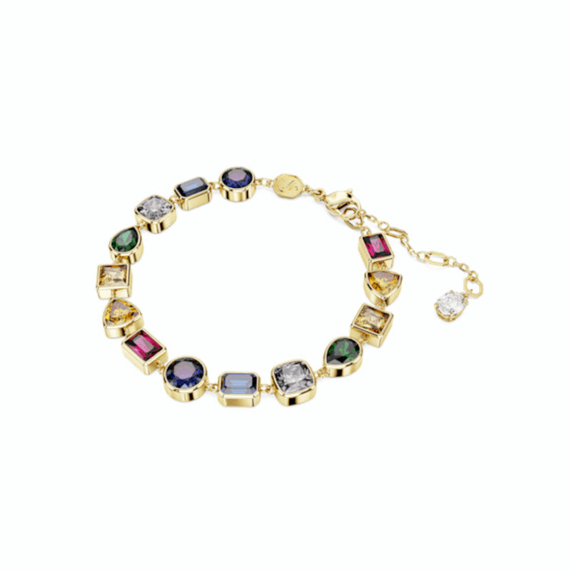 Swarovski Stilla Goldfarbene Armband 5662925 (Länge: 16.00 - 20.00 CM)-zoom-