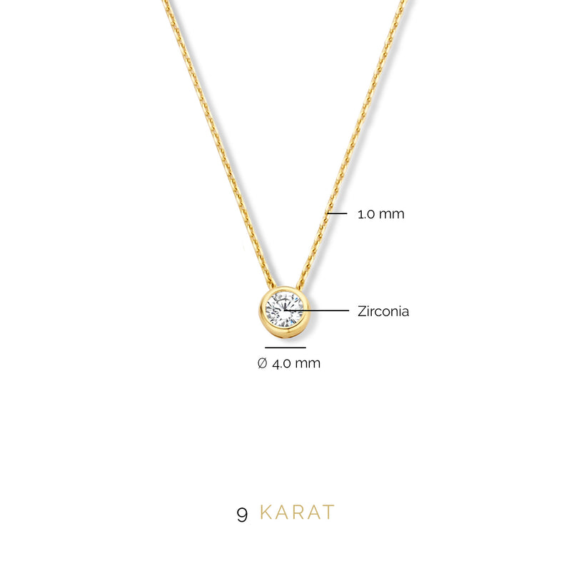 Beloro Jewels Monte Napoleone damen Kette Gold BO340010-zoom-