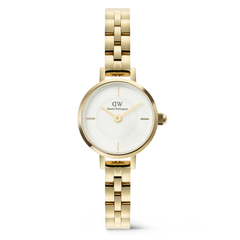 Daniel Wellington Petite & Quadro Mini Arch White Women's Watch DW00100855-zoom-