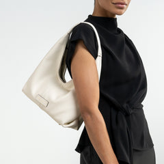 Isabel Bernard Honoré Grace mini cream calfskin leather handbag IB21132-070