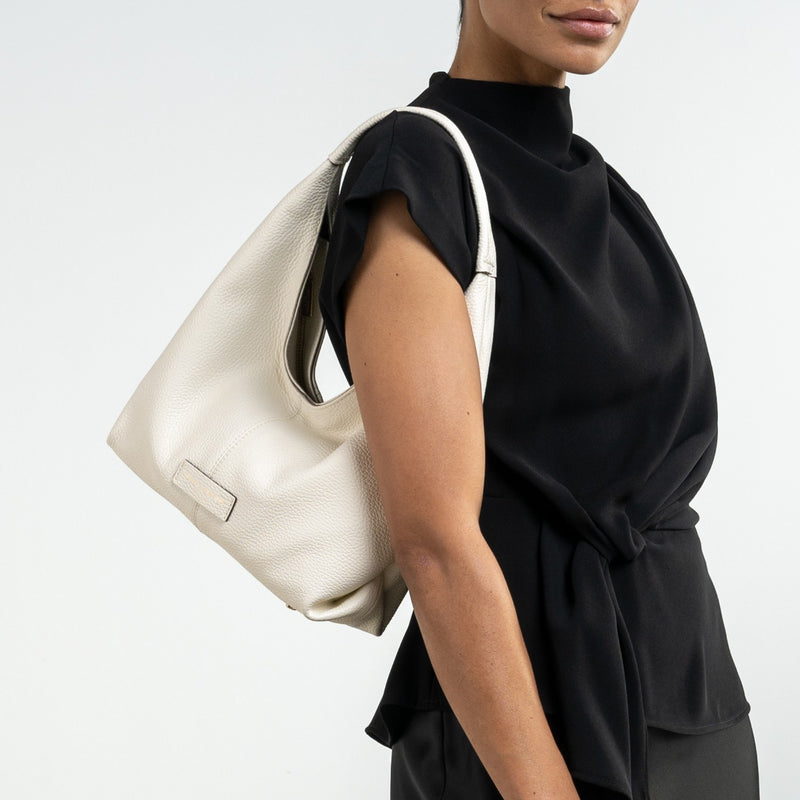 Isabel Bernard Honoré Grace Mini cremefarbene Leder-Handtasche aus Kalbsleder IB21132-070-zoom-