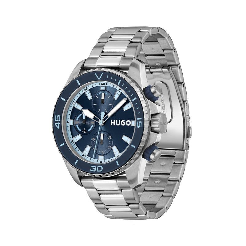 Hugo Boss #DIVE Silberne Herrenuhr HU1530429-zoom-