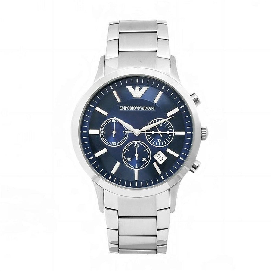 Emporio Armani Silver Watch AR2448