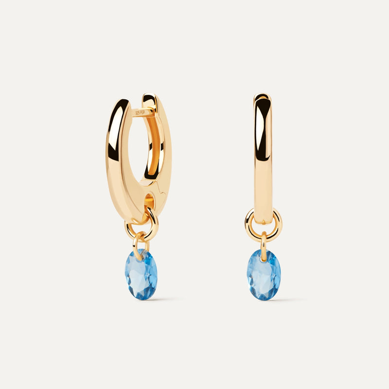 P D Paola Color damen Ohrringe 750 Vergoldung AR01-B94-U-zoom-