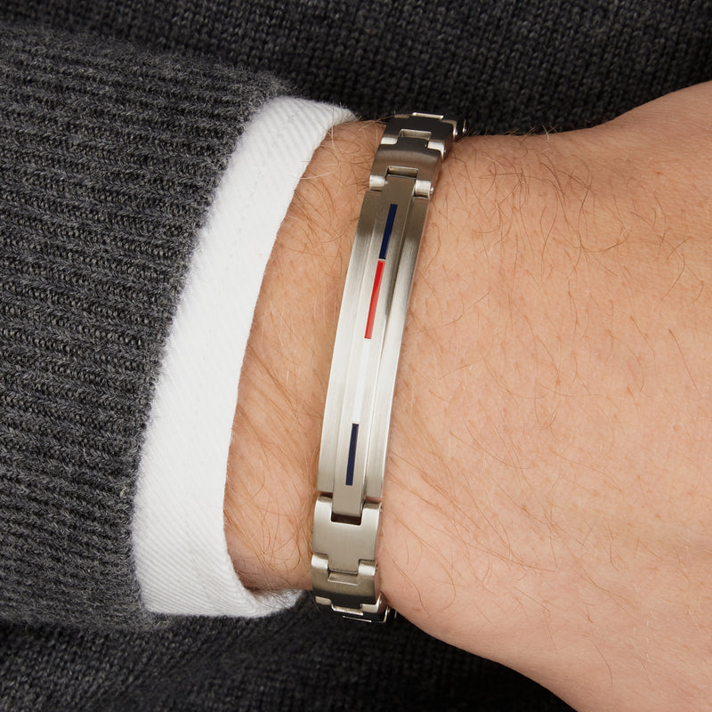 Tommy Hilfiger Silberfarbene Armband TJ2790313 (Länge: 20.00 cm)-zoom-