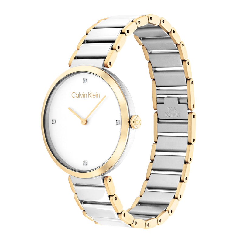 Calvin Klein Minimalistic T-bar White Women's Watch 2002-CK25200134-zoom-