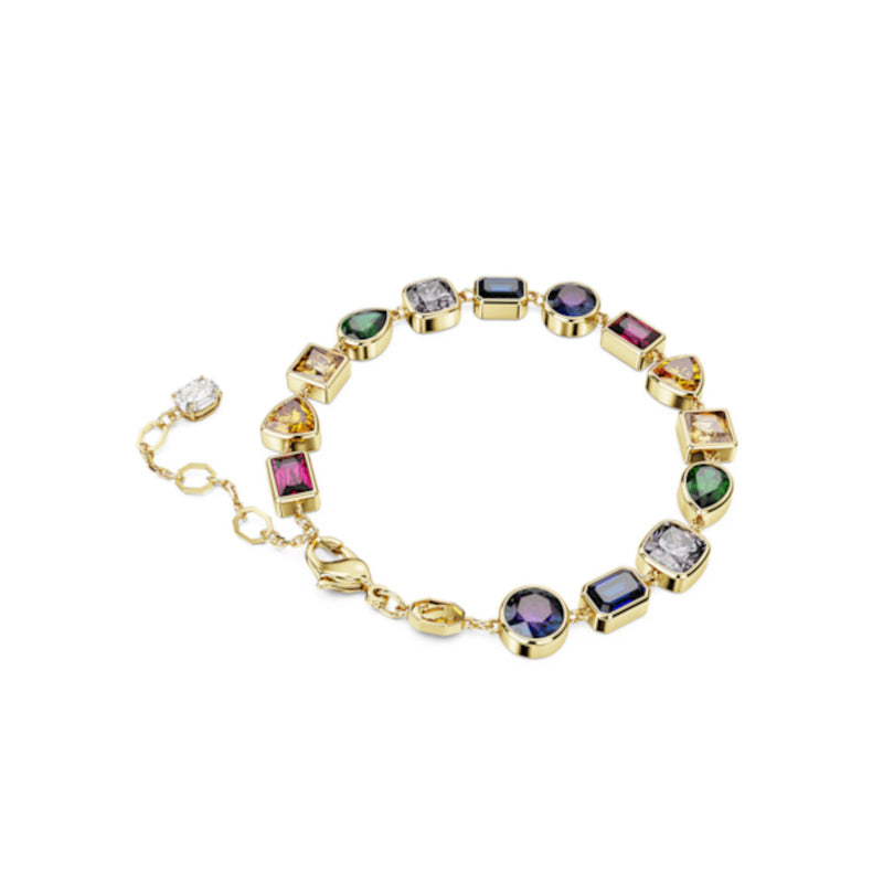 Swarovski Stilla Goldfarbene Armband 5662925 (Länge: 16.00 - 20.00 CM)-zoom-