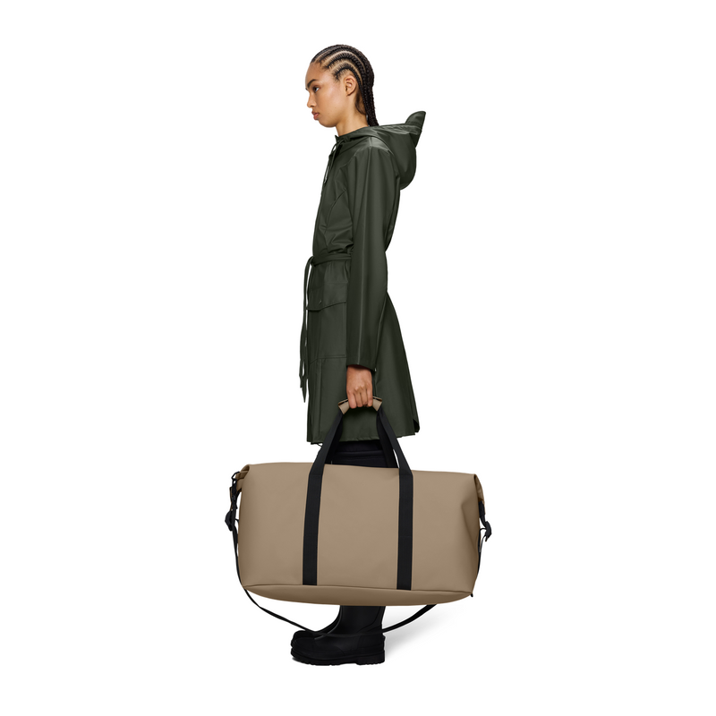 Rains Beige Hilo Weekend Bag Large R14210-133-zoom-