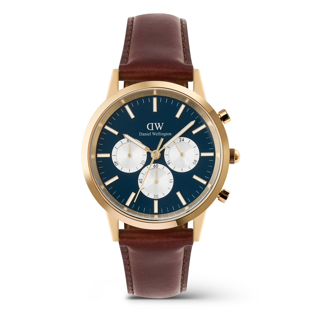 Daniel Wellington Iconic Chronograph Blue Arctic Men's Watch DW00100875