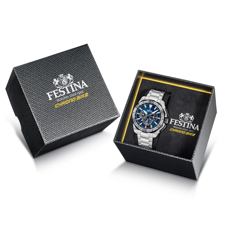Festina Chrono Bike Blaue Herrenuhr F20724/2-zoom-
