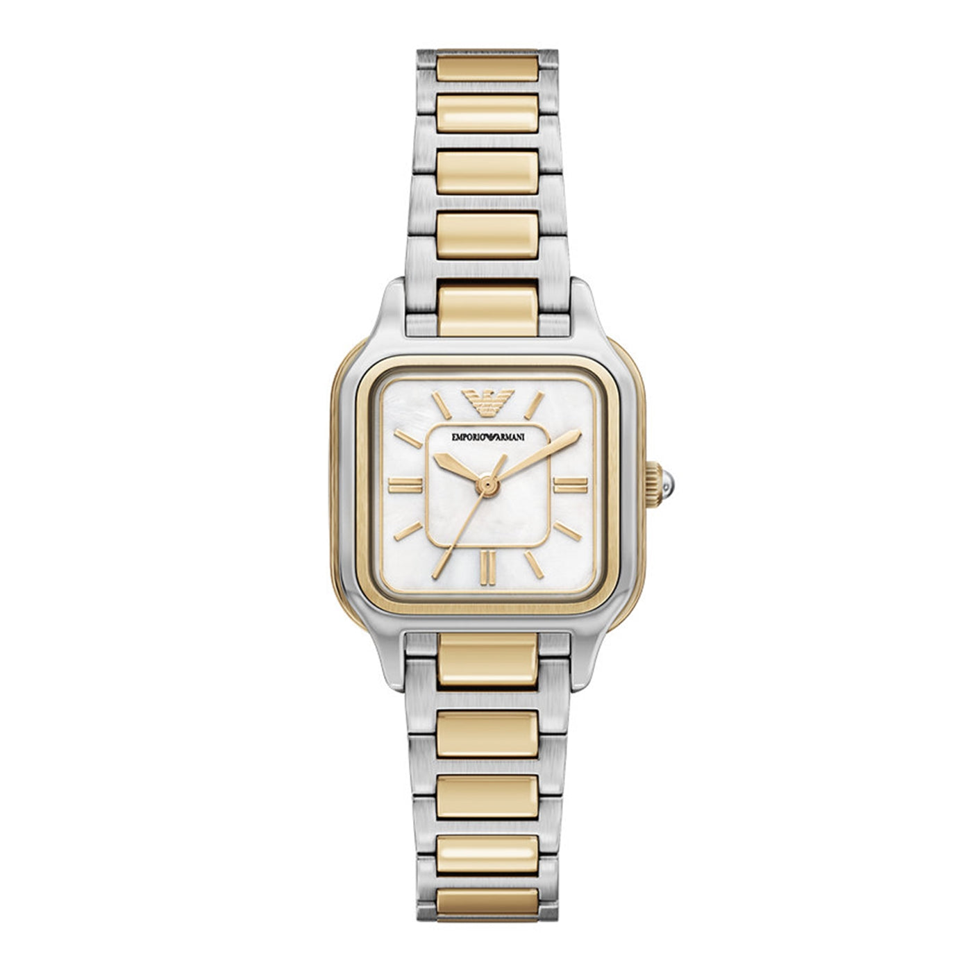 Emporio Armani Square White Dial Watch AR11745