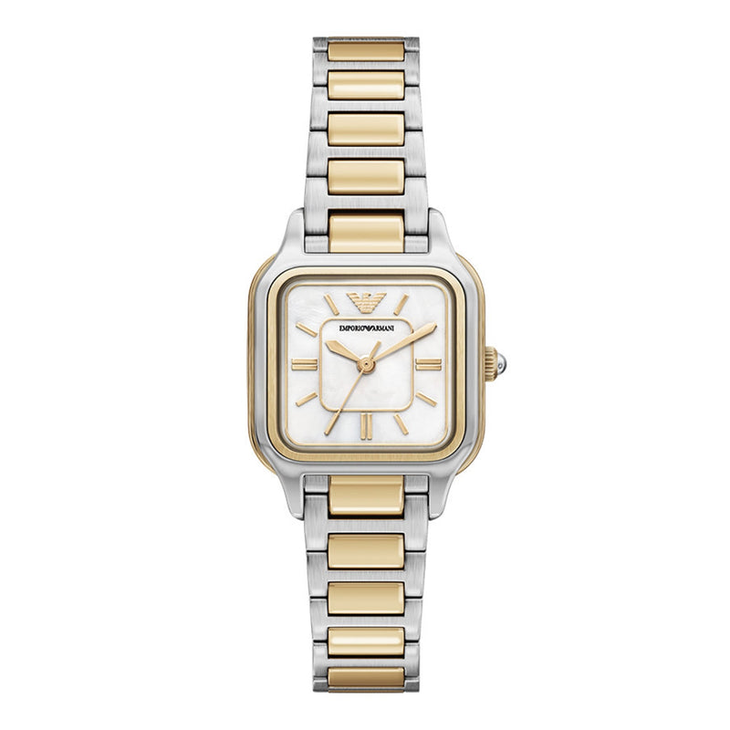 Emporio Armani Square White Dial Watch AR11745-zoom-