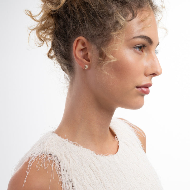 Isabel Bernard Le Marais Anne 14 Karat Gold Ohrstecker IB360292-zoom-