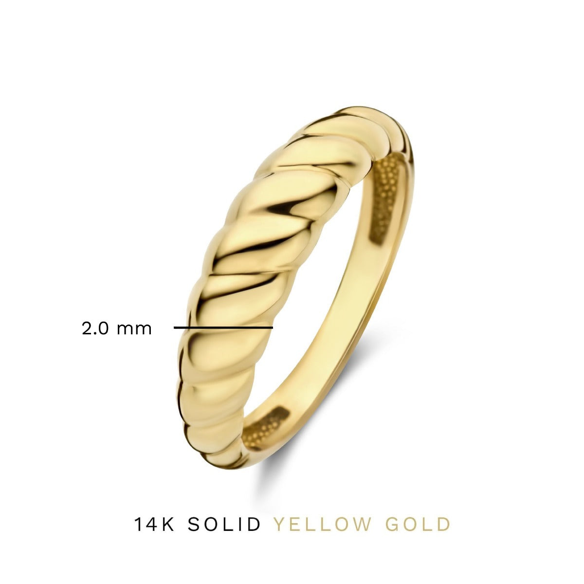 Isabel Bernard Aidee Elodie 14 Carat Gold Ring IB330081-50