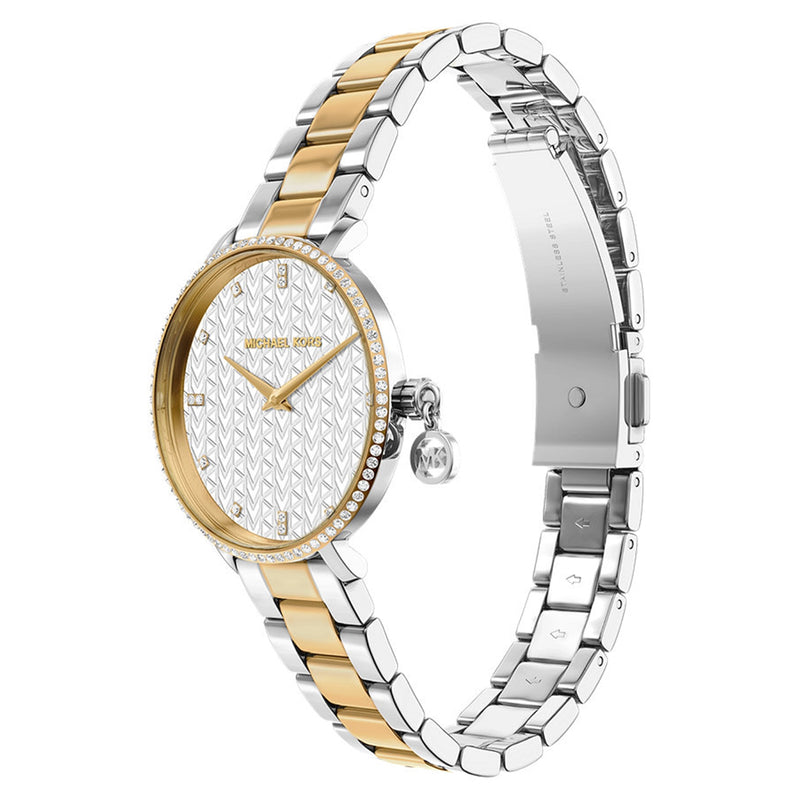 Michael Kors Pyper Round White Dial Watch MK7574-zoom-