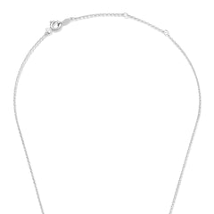 Isabel Bernard Saint Germain Chloé 14 Carat Whitegold Initial Necklace IB340061-A
