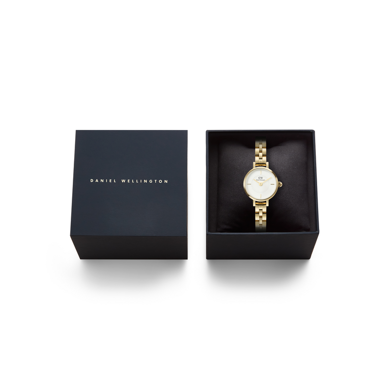 Daniel Wellington Petite & Quadro Mini Arch White Women's Watch DW00100855-zoom-
