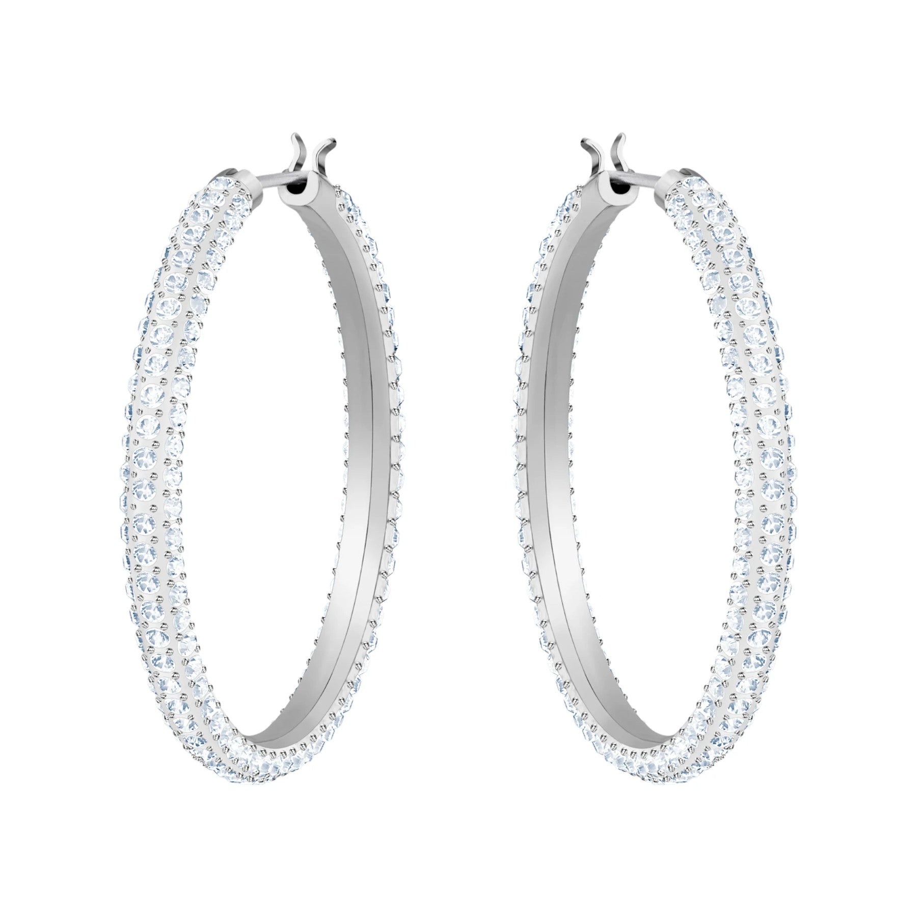Swarovski Silver Hoop Earrings 5389432
