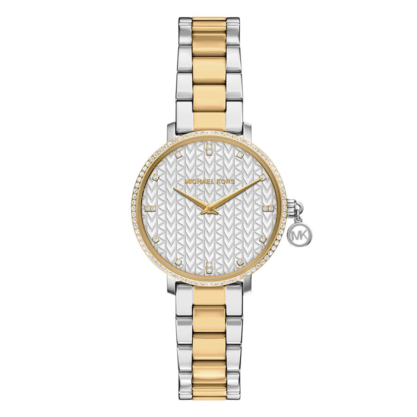 Michael Kors Pyper Round White Dial Watch MK7574
