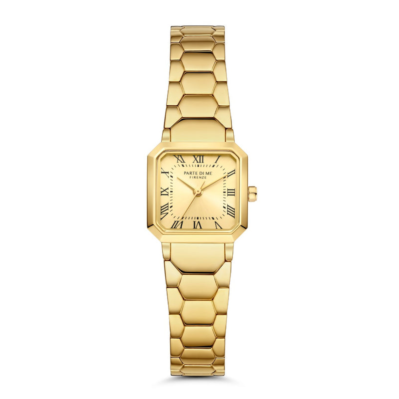 Parte di Me Orologio Square ladies watch gold coloured PDM09030-zoom-
