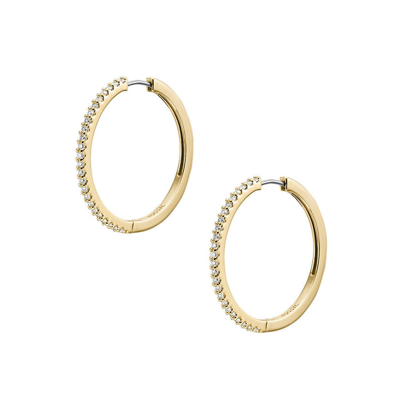 Fossil Ellis Gold Earrings JA7261710-zoom-
