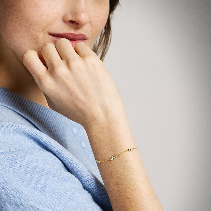 Fossil Ellis Brass Bracelet JA7288710-zoom-