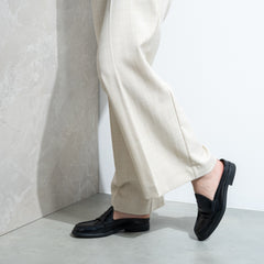 Vendôme Blandine black spazzolato leather mules IB51016-601-35