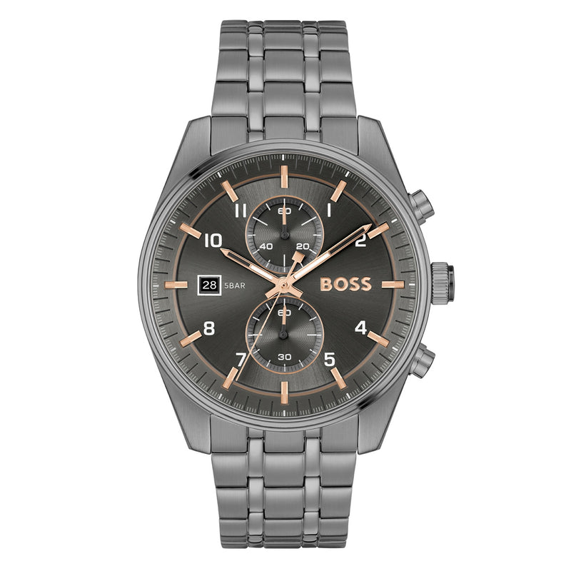 Hugo Boss BOSS herren Uhr Grau HB1514153-zoom-