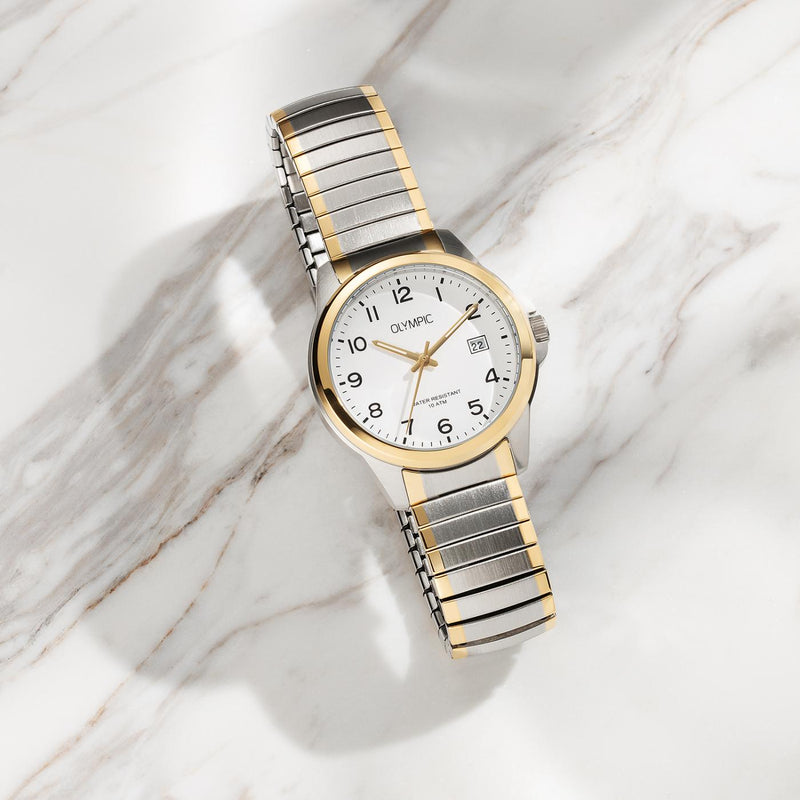 Olympic Charlie herren Uhr Silber OL26HSS310B-zoom-