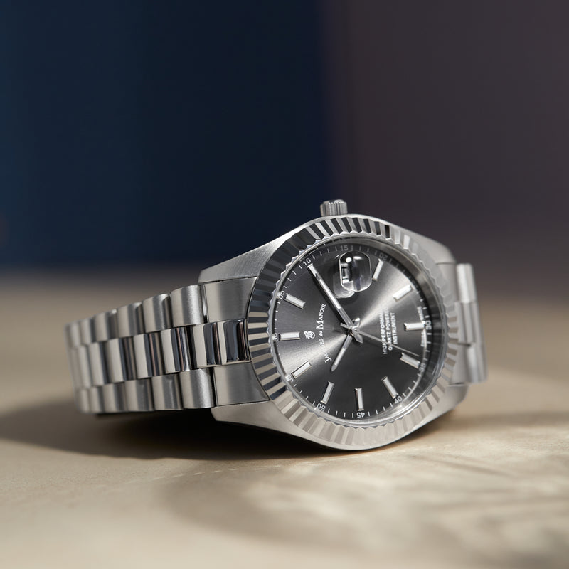 Jacques du Manoir Inspiration Business herren Uhr Silber JWN01702-zoom-