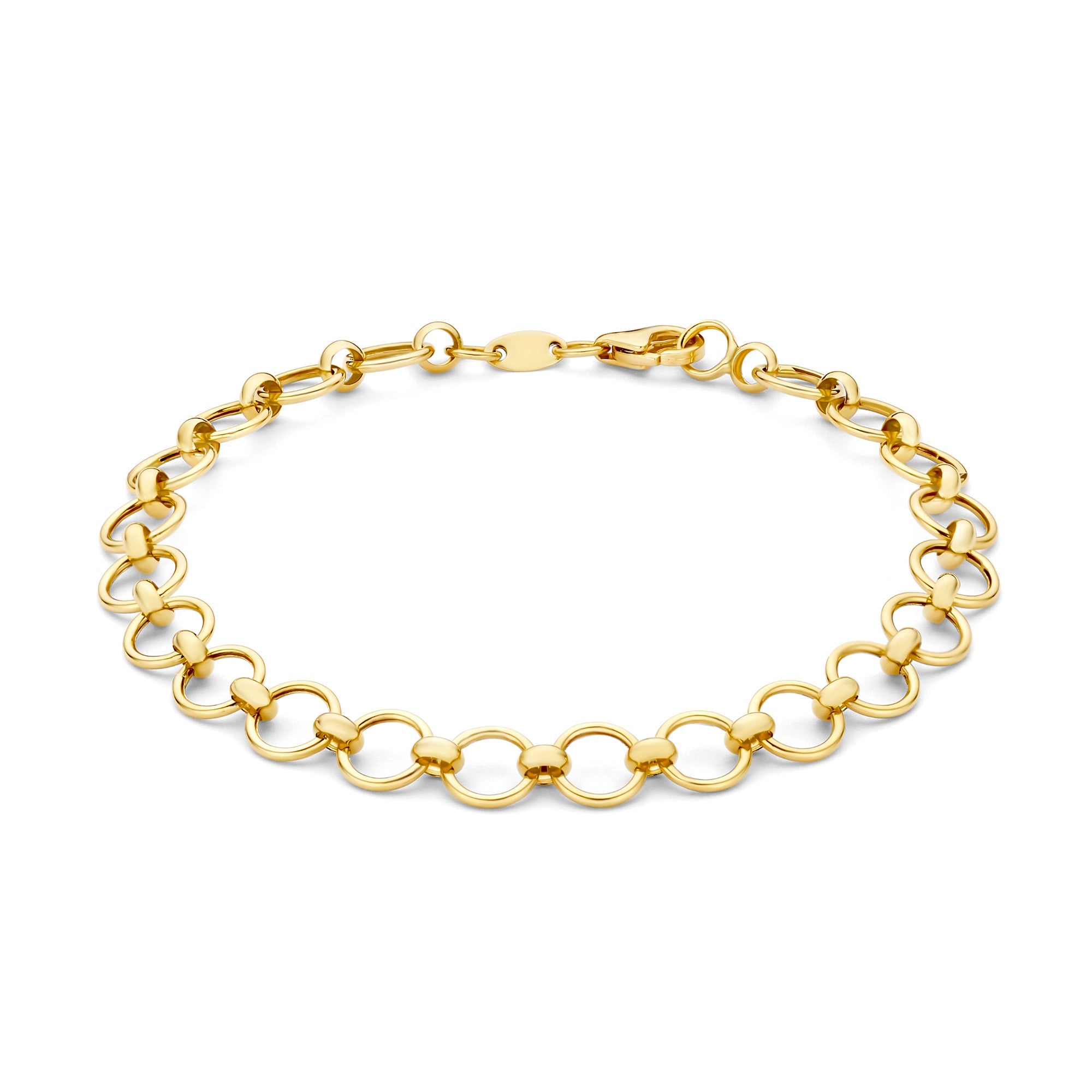 Isabel Bernard Belleville Axelle 14 Carat Golden Chain bracelet IB320136