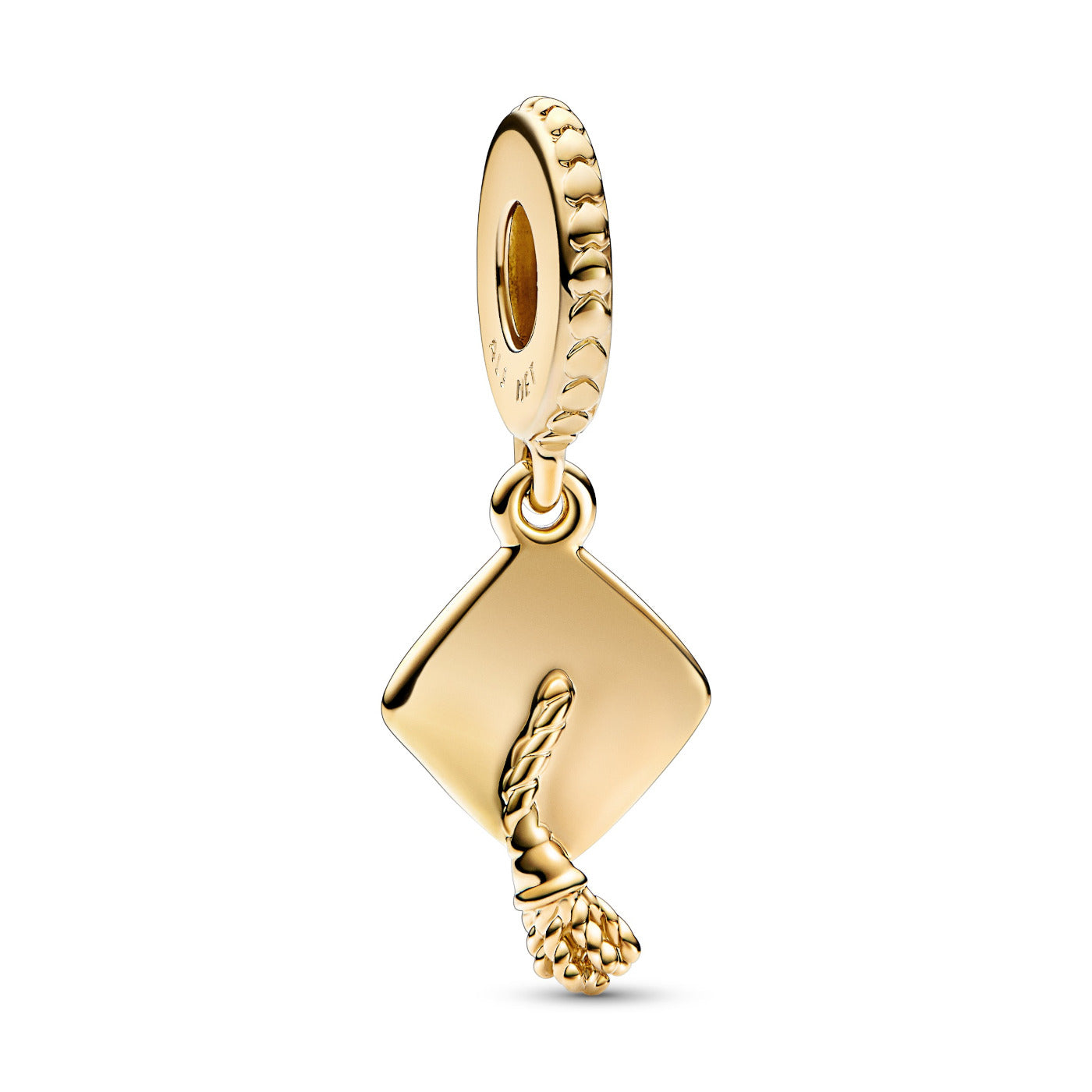 Pandora Moments Graduation Cap Charm 761892C00with14K Gold Plating