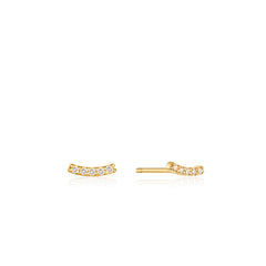 Ania Haie Magma Wave 14 Karat Gold Earrings 2002-AH-EAU004-04YG