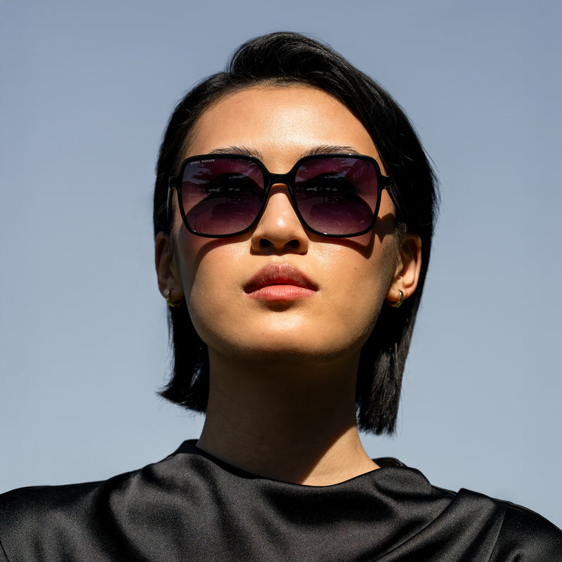 Isabel Bernard La Villette Rene Schwarz Quadratisch Sonnenbrille IB400000-01-01-zoom-