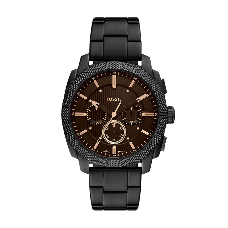 Fossil Machine Schwarze Herrenuhr FS6097-zoom-