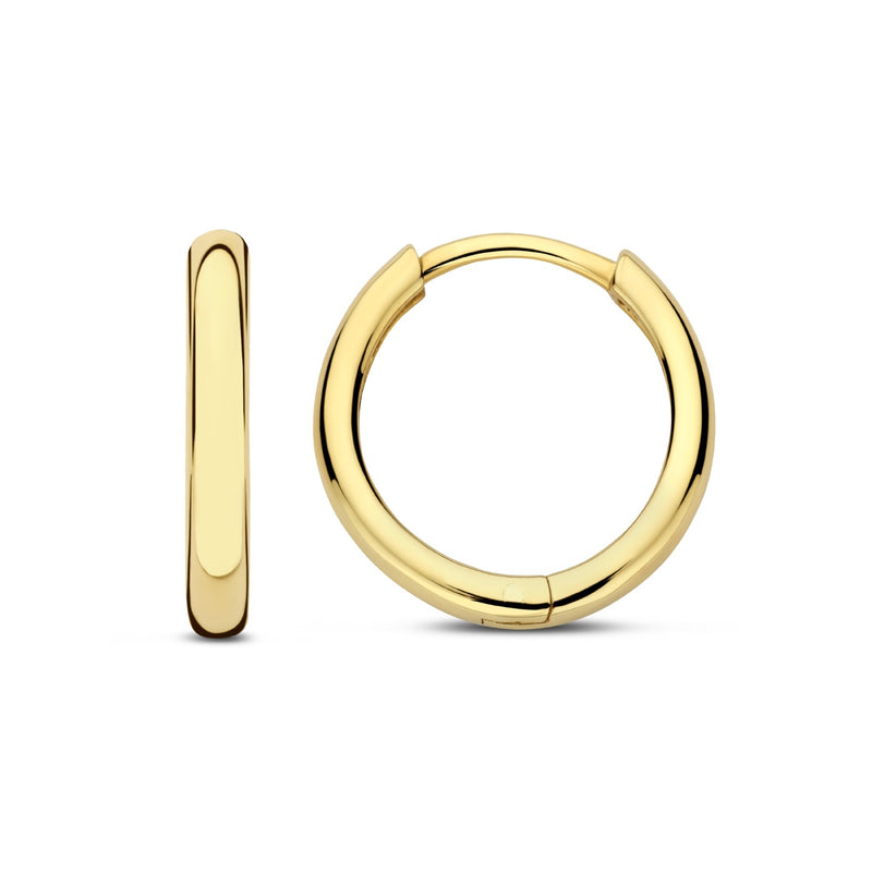 Beloro Jewels La Rinascente damen Creolen 375 Gold BO360064-zoom-