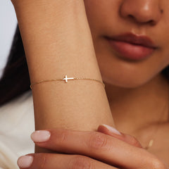 Isabel Bernard Monceau Solange 14 Carat Golden Bracelet IB320064