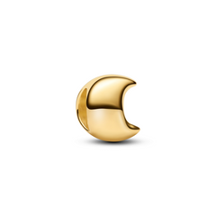 Pandora Moments Gold Plated Moon Mini Charm 764516C00