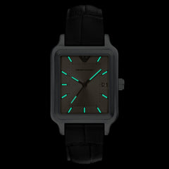 Emporio Armani Rectangular Silver Dial Watch AR11756