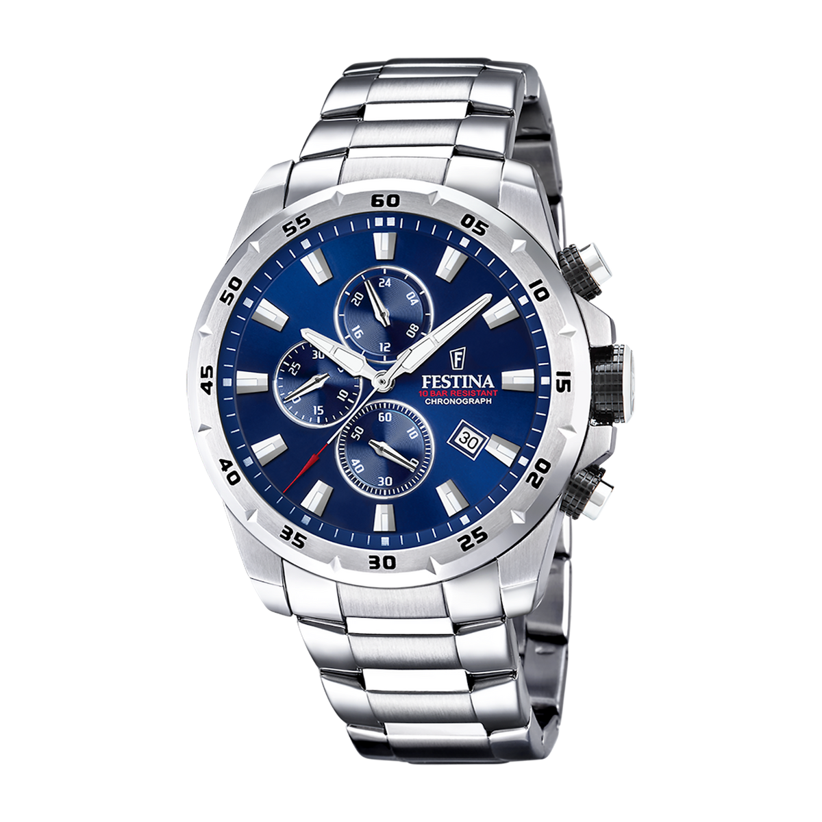 Festina Chrono Sport Silver Watch F20463-2