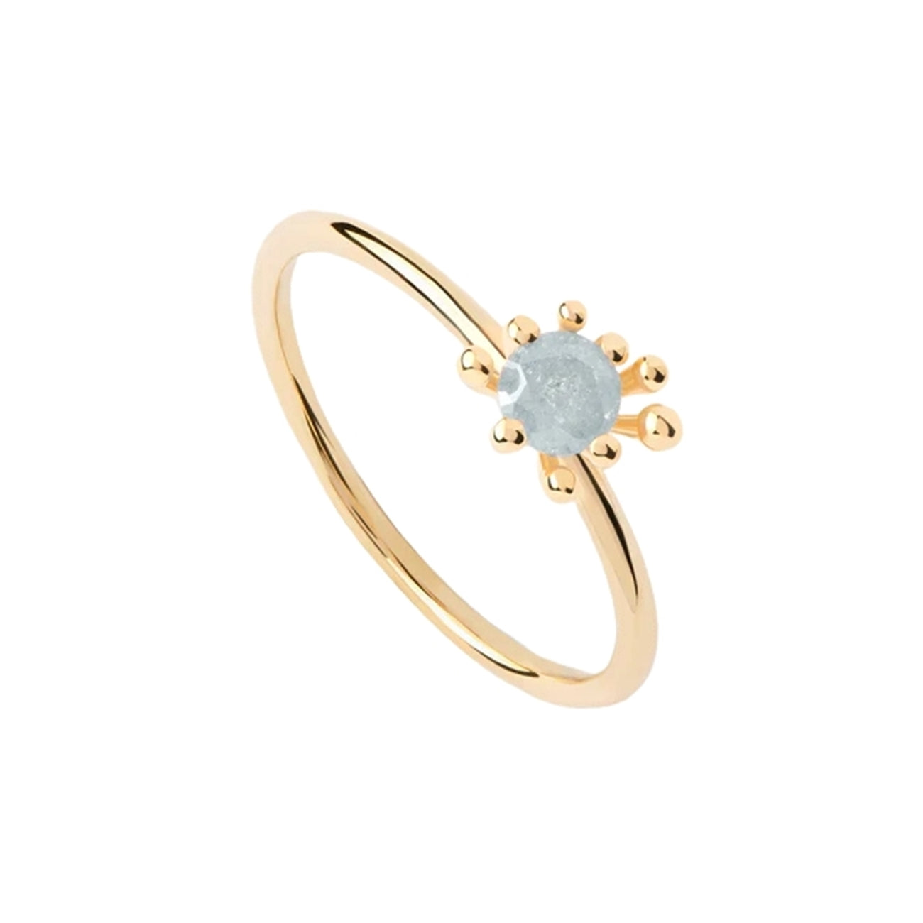 P D Paola Color 925 Sterling Silver Ring with Gold Plating AN01-C93-12