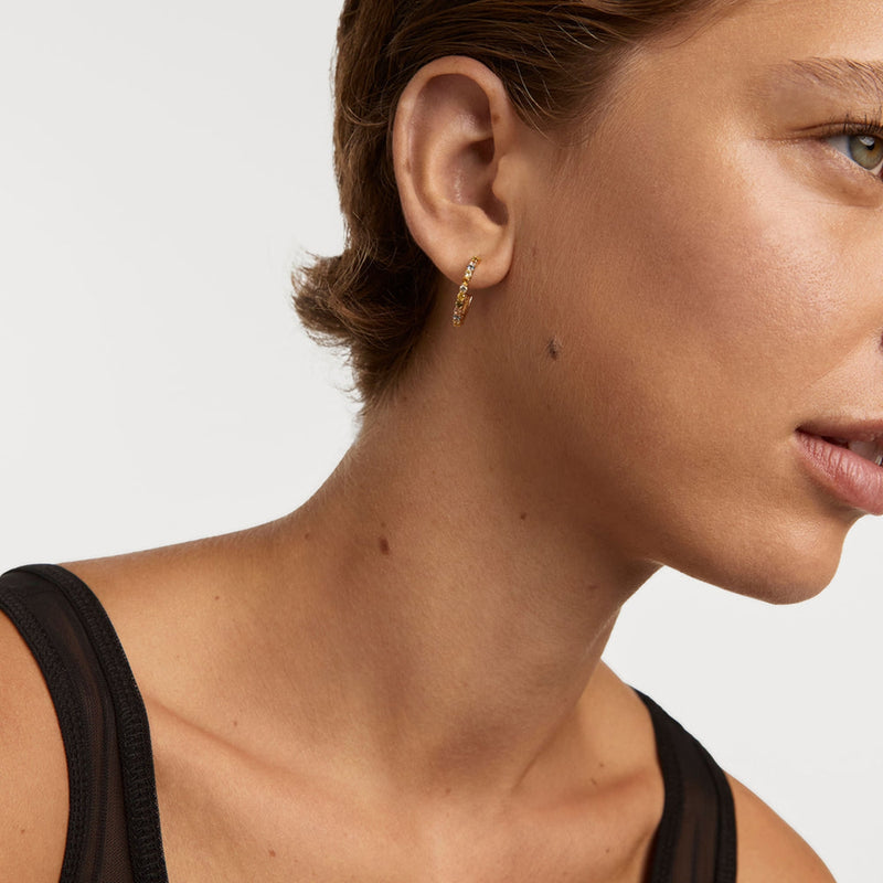 P D Paola Color damen Ohrringe 750 Vergoldung AR01-B96-U-zoom-