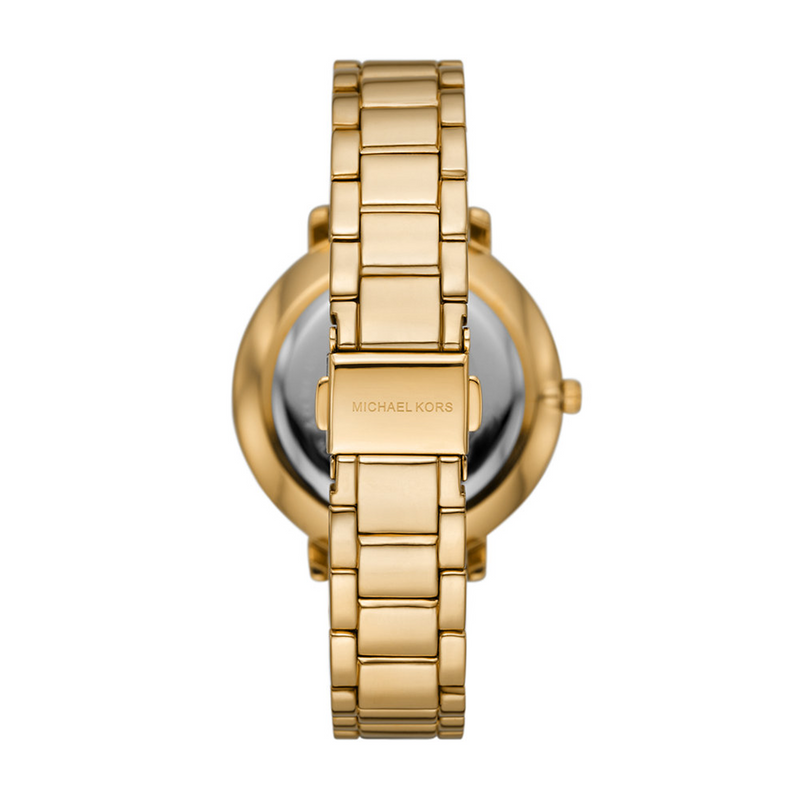 Michael Kors Pyper Gold- Und Schwarze Damenuhr MK4593-zoom-