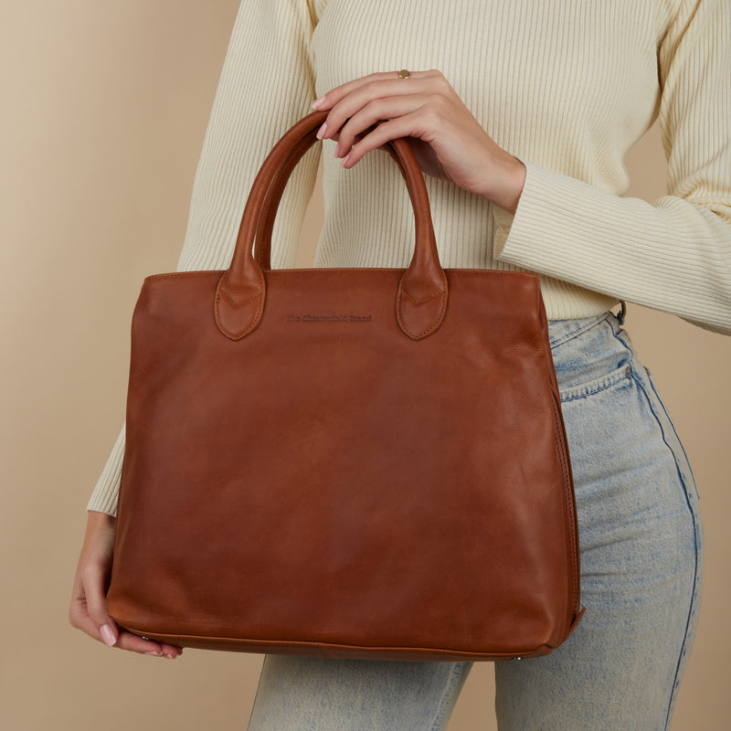 The Chesterfield Brand Passau damen Handtasche Braun/Kognak C48.129831-zoom-