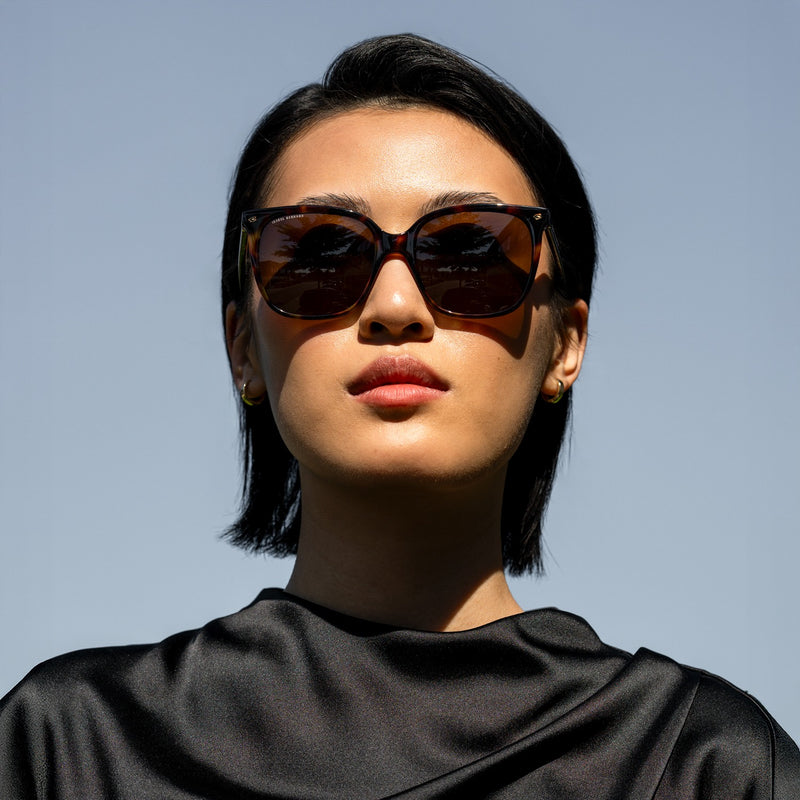 Isabel Bernard La Villette Raison Braun Tortoise Quadratisch Sonnenbrille IB400007-14-14-zoom-