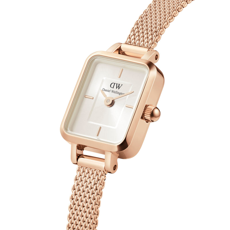 Daniel Wellington Quadro damen Uhr Roségold DW00100651-zoom-
